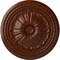 Ekena Millwork Alexa Ceiling Medallion (Canopies up to 2 7/8"), 20 1/2"OD x 1 7/8"P, Burnished Mahogany Crackle CM20ALBMC - alternate 1